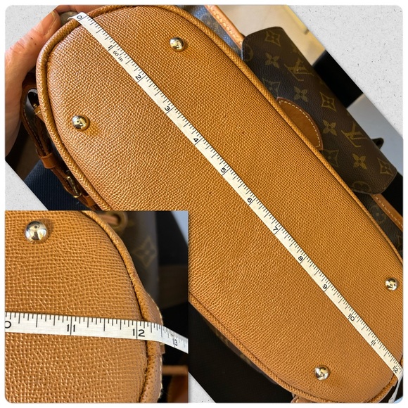 Authentic Louis Vuitton backpack GM with replaced bottom and trim - Picture 13 of 15